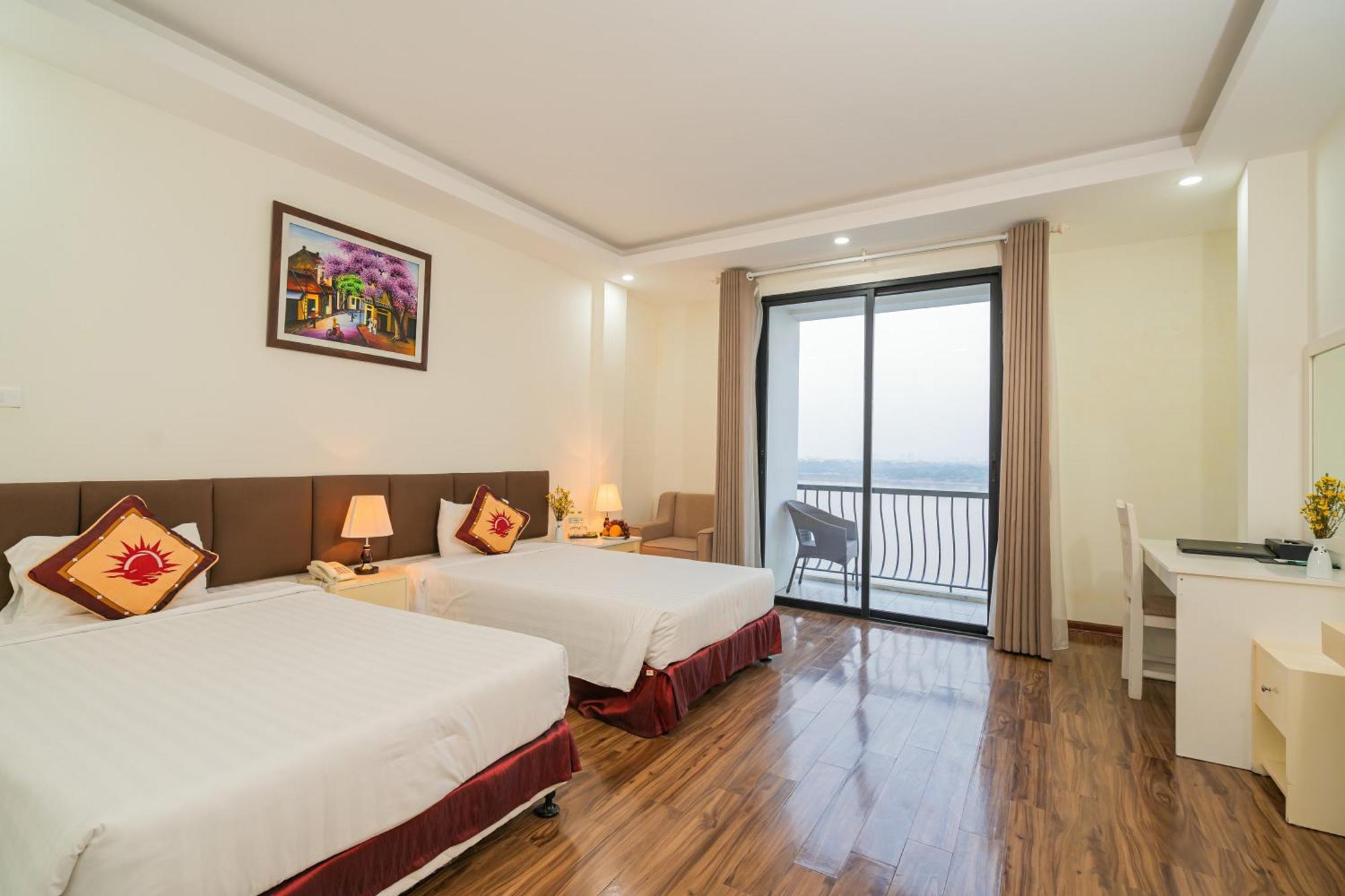 Sunrise Hanoi Hotel Bagian luar foto